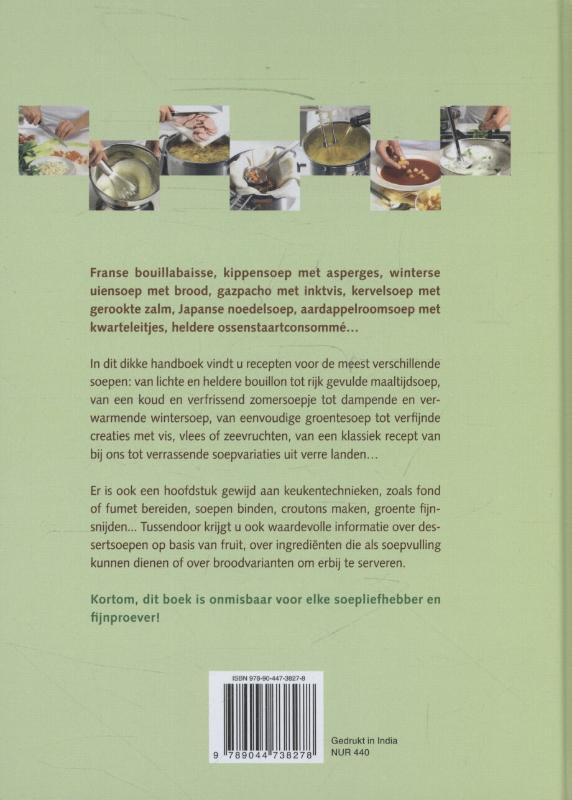 Achterkant van Groot handboek soepen