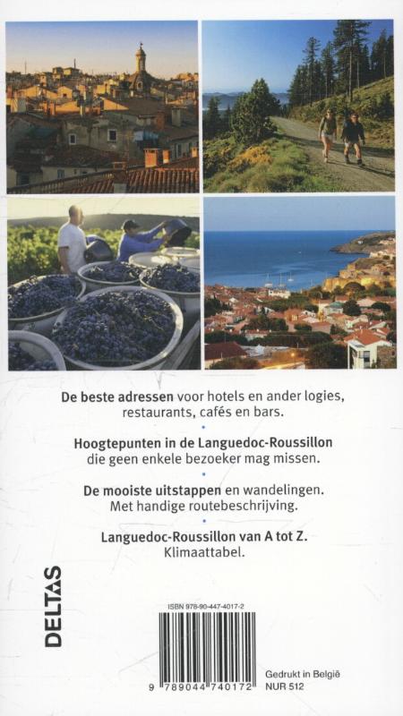 Achterkant van Languedoc-Roussillon