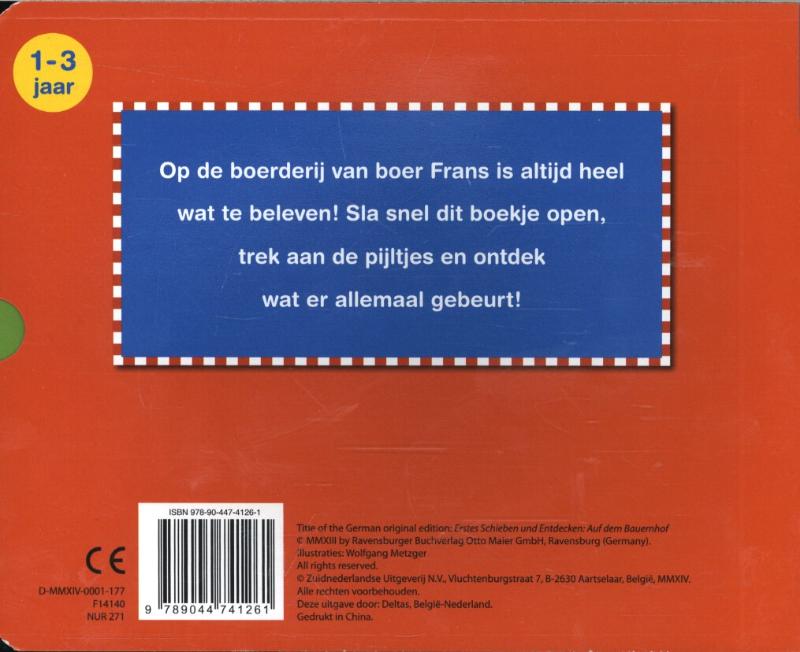 Achterkant van Op de boerderij