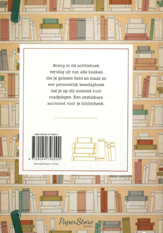 Achterkant van Mijn favoriete boeken