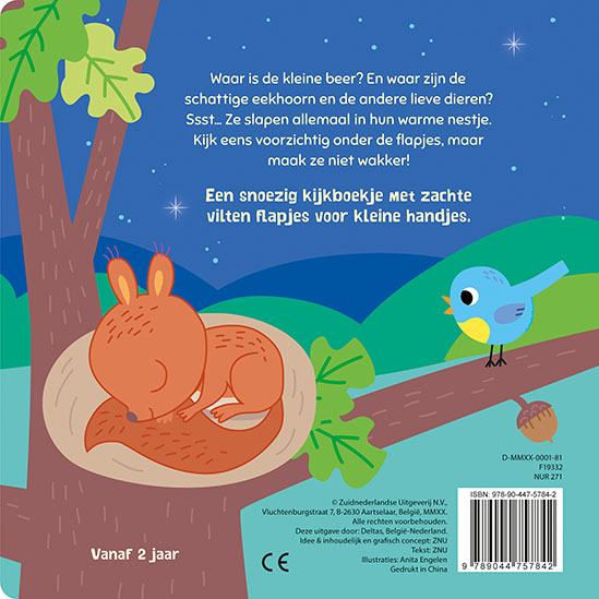 Achterkant van Slaap lekker, droom zacht!