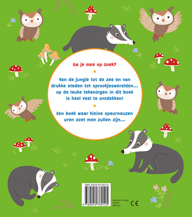 Achterkant van 5-7 jaar