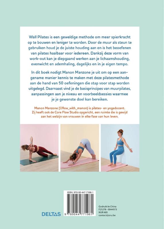 Achterkant van Wall Pilates