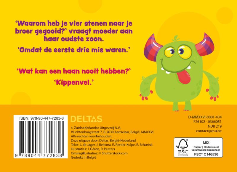 Achterkant van Het gigagekke moppenboek voor kinderen
