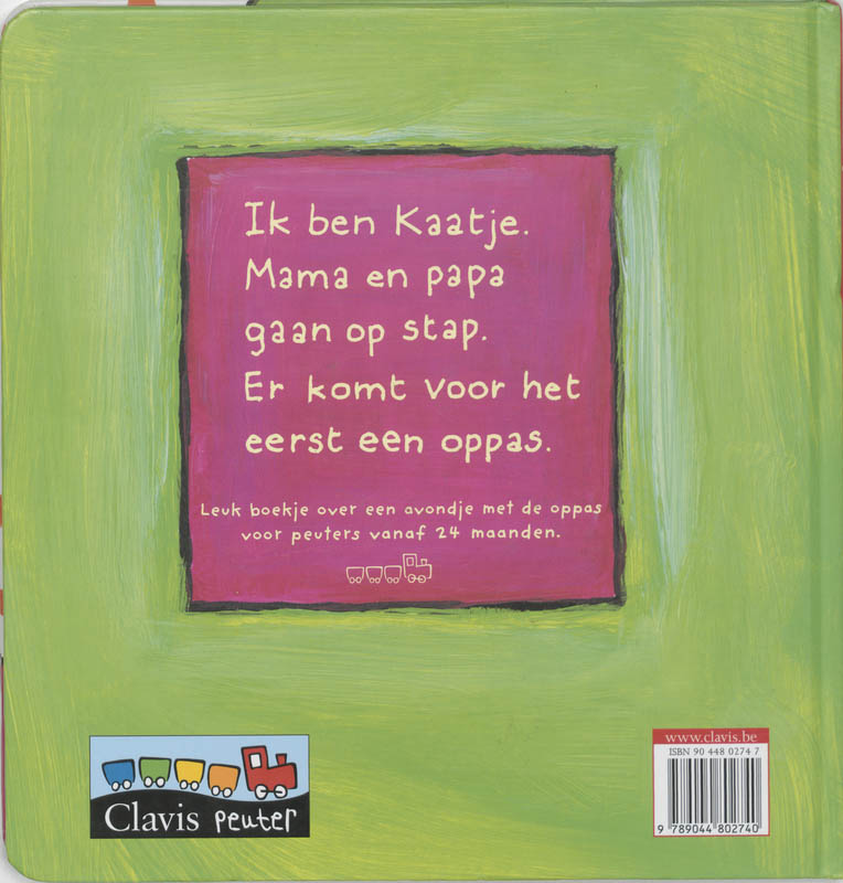 Achterkant van Kaatje en de oppas