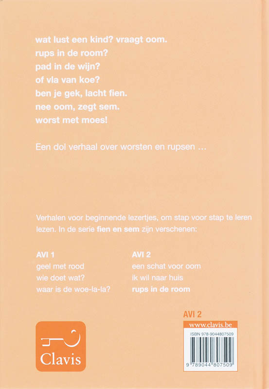 Achterkant van Rups in de room