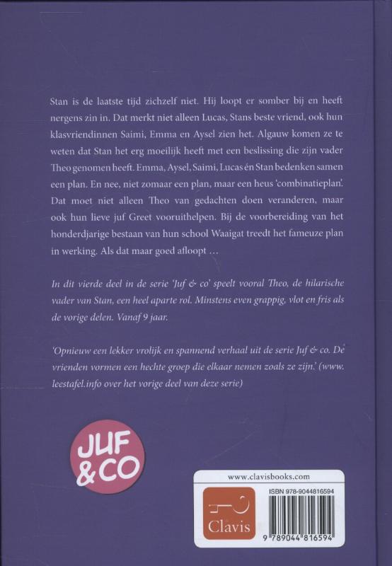 Achterkant van Probeer dat maar eens uit te leggen, juf