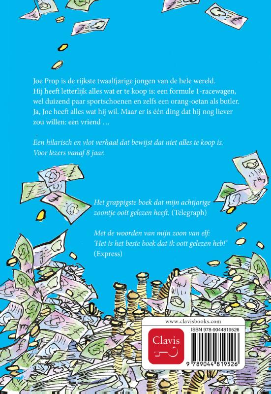 Achterkant van Joe Biljoen