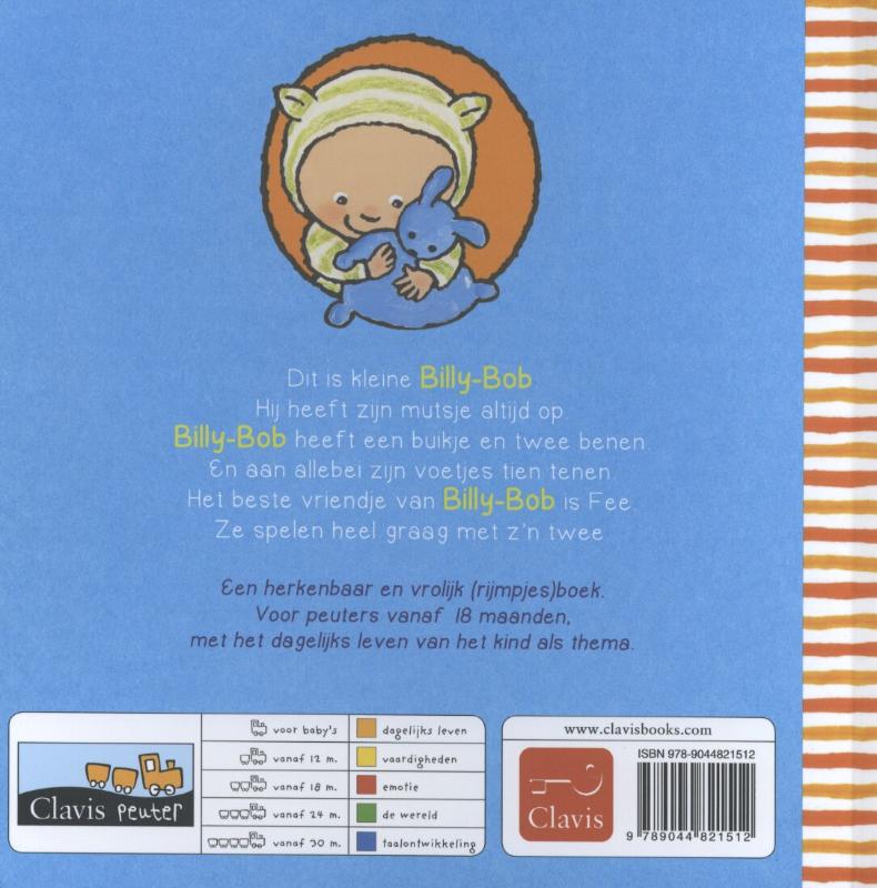 Achterkant van Kleine Billy-Bob