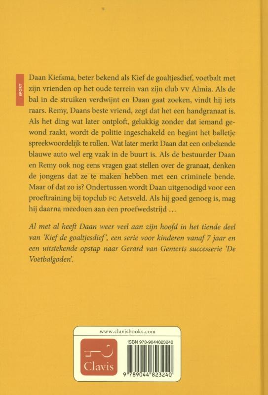 Achterkant van Granaatschot