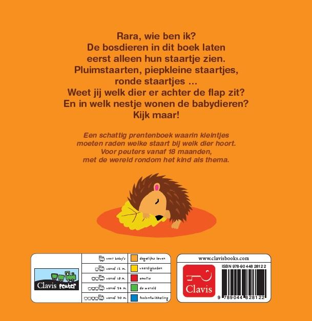Achterkant van Zie je mijn staart?