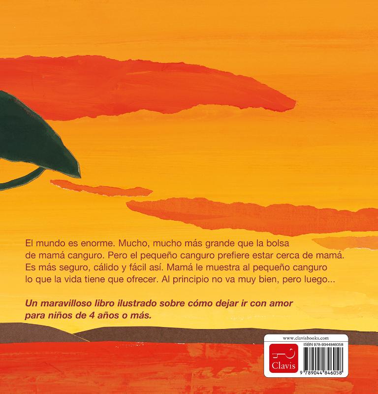 Achterkant van Kleine Kangoeroe (POD Spaanse editie)