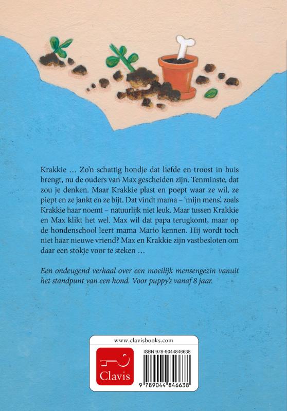 Achterkant van Krakkie