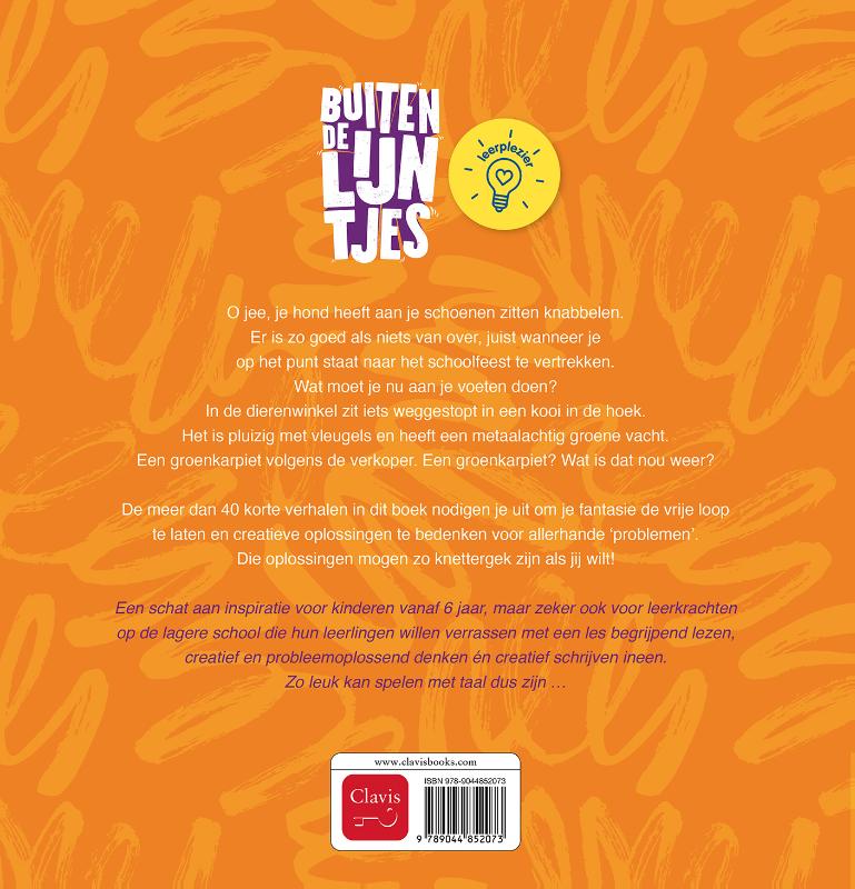 Achterkant van Buiten de lijntjes