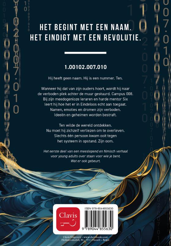 Achterkant van De Jaarling