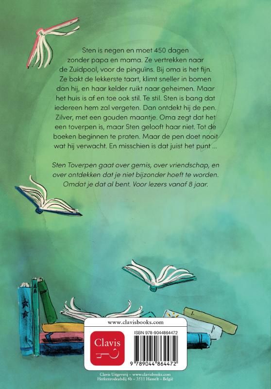 Achterkant van Sten Toverpen