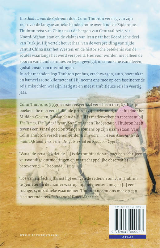 Achterkant van Schaduw van de Zijderoute