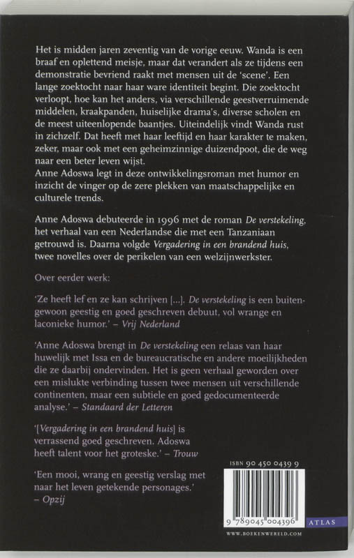 Achterkant van De dans van de duizendpoot
