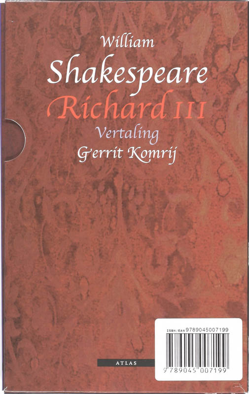 Achterkant van Messire set