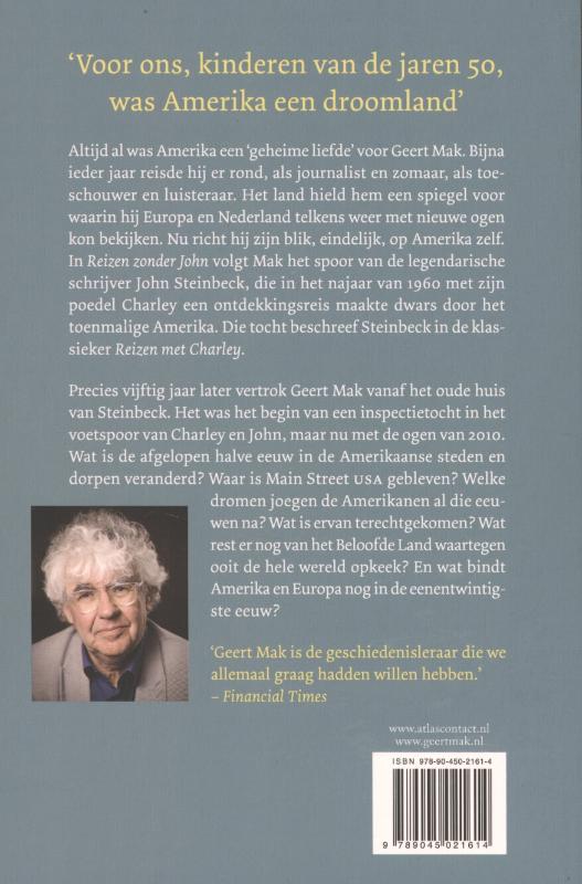 Achterkant van Reizen zonder John