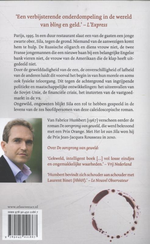 Achterkant van Het lot van Sila