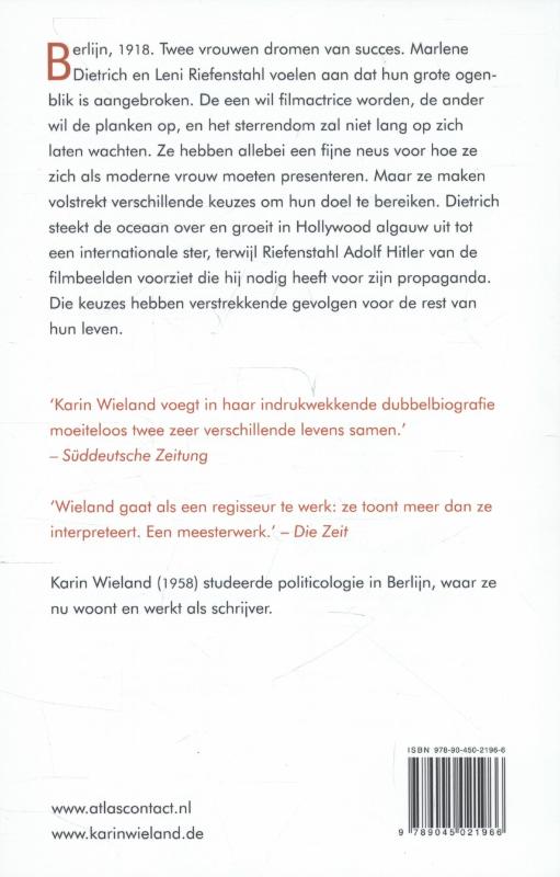 Achterkant van Dietrich & Riefenstahl