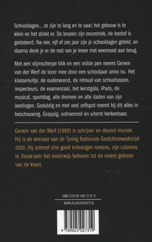 Achterkant van Schooldagen