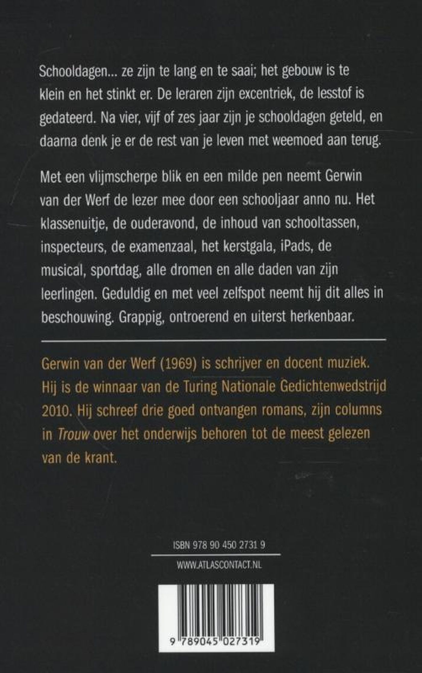 Achterkant van Schooldagen