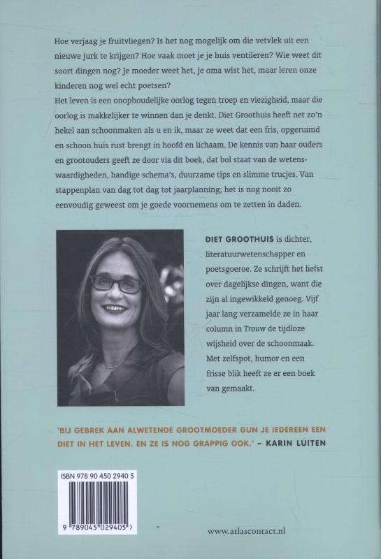 Achterkant van Het grote poetsboek