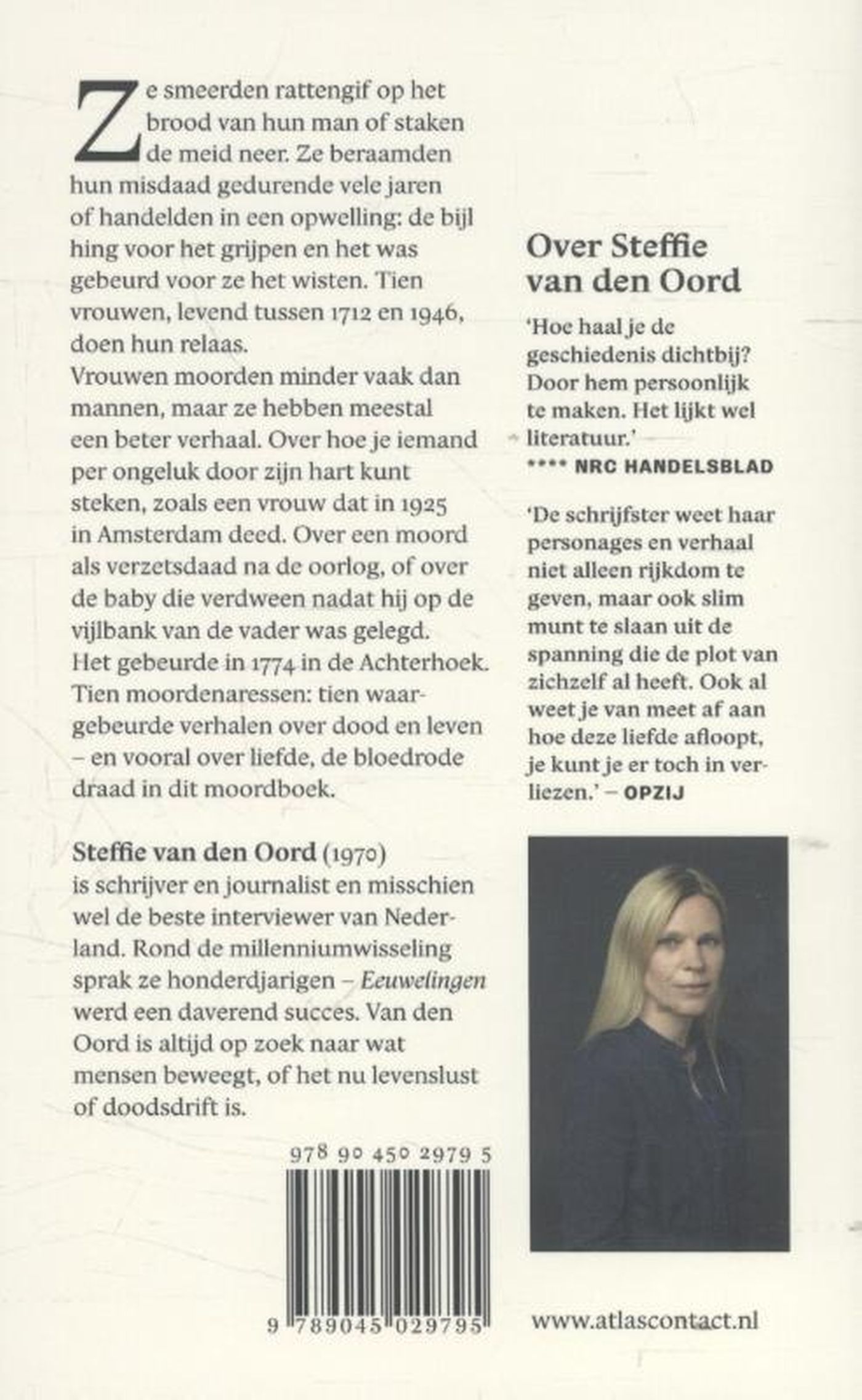 Achterkant van De vrouw met de bijl