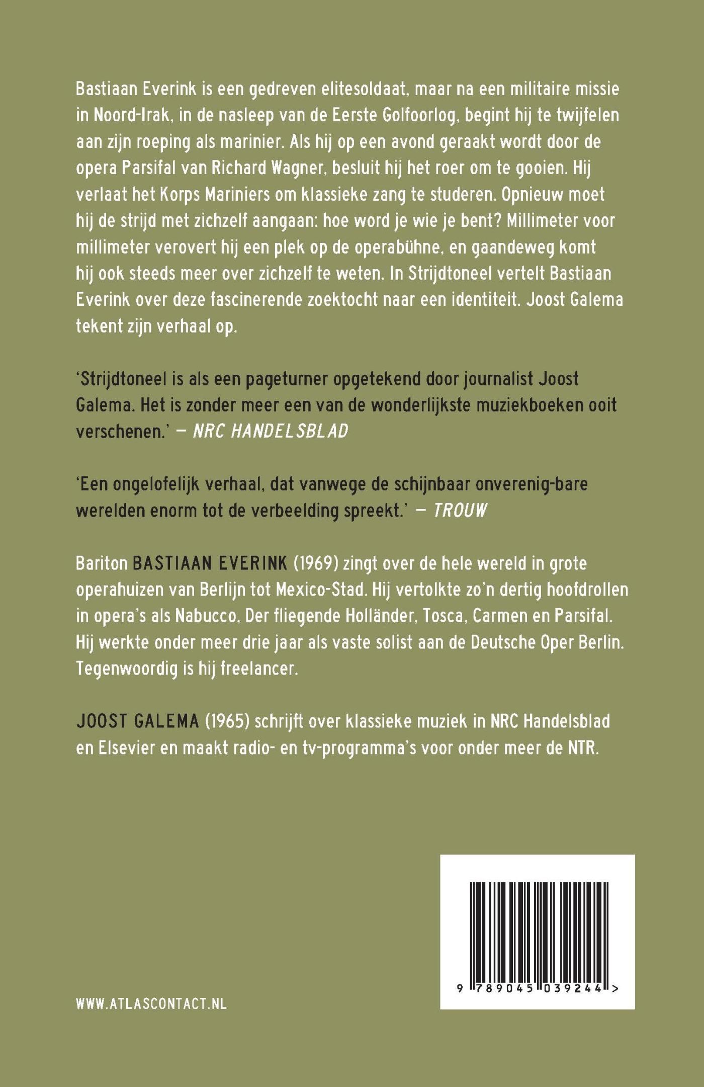 Achterkant van Strijdtoneel