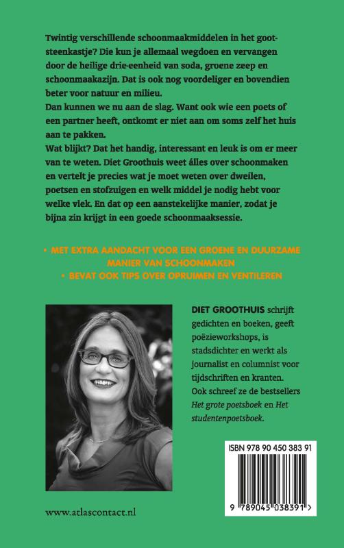 Achterkant van Het groene poetsboekje