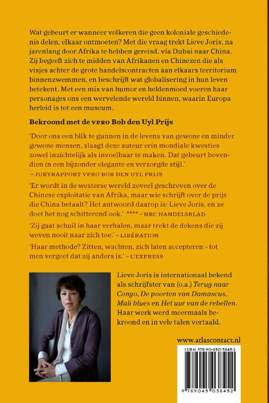 Achterkant van Op de vleugels van de draak
