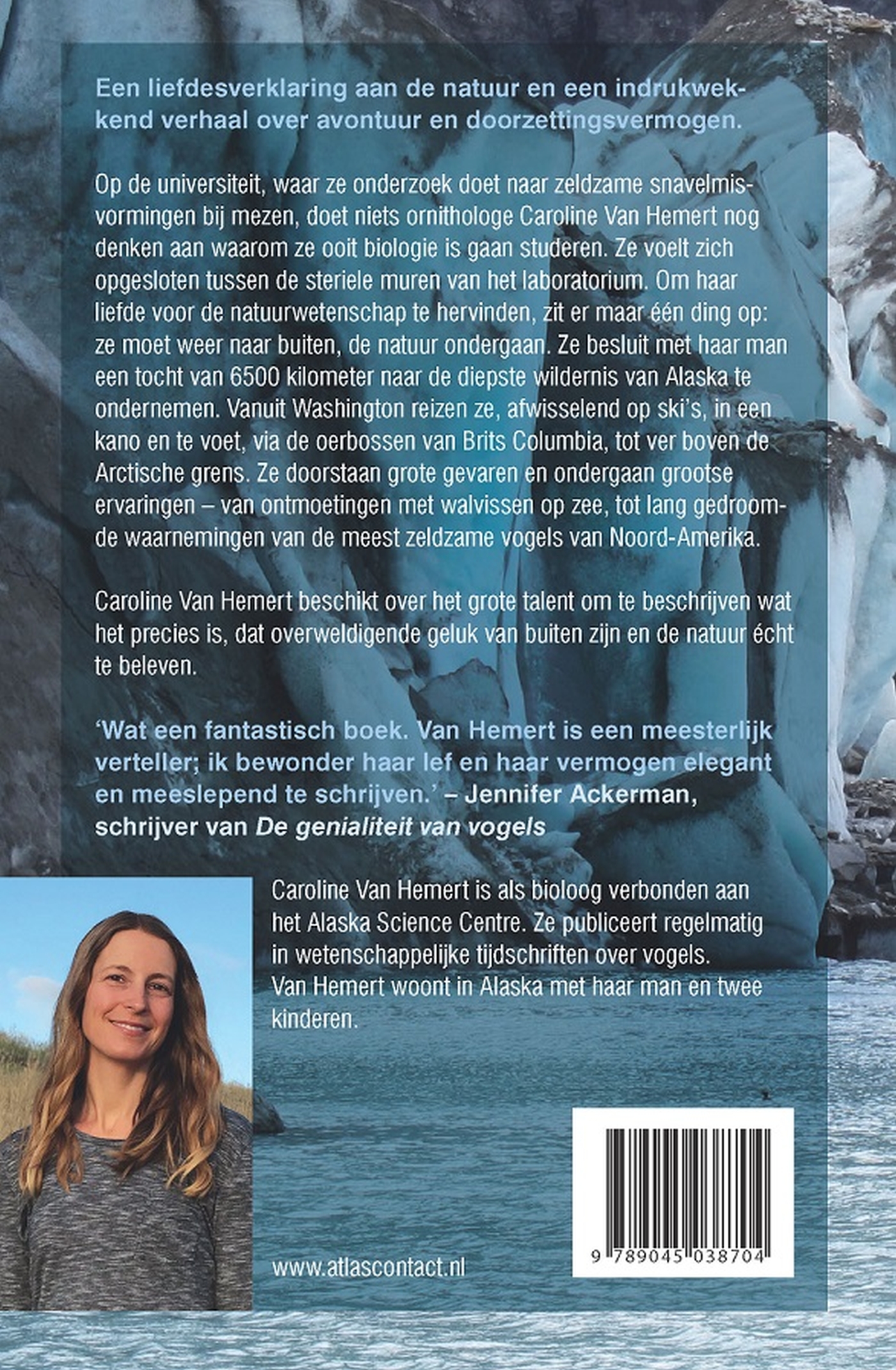 Achterkant van Met de zon als kompas