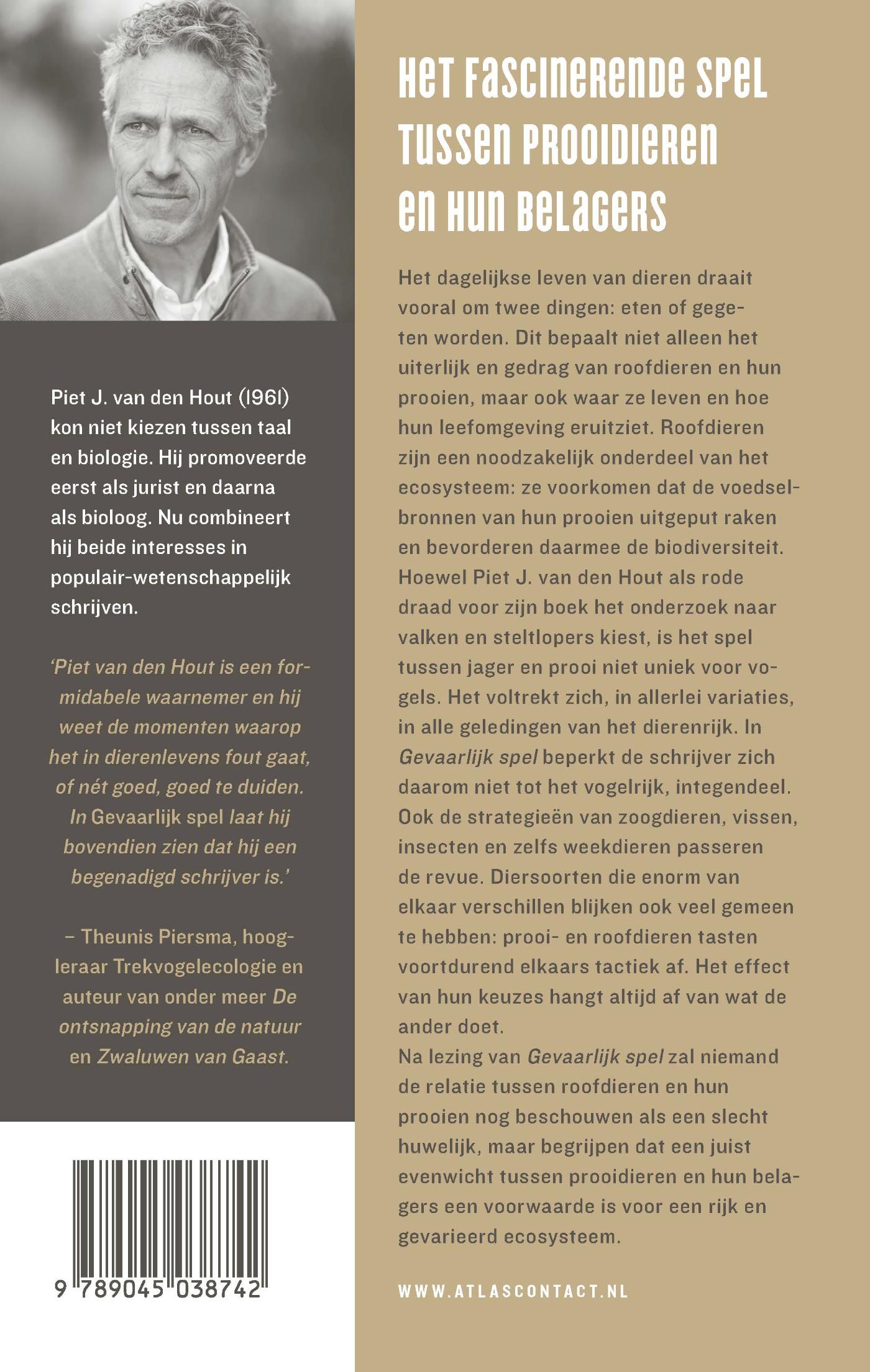 Achterkant van Gevaarlijk spel