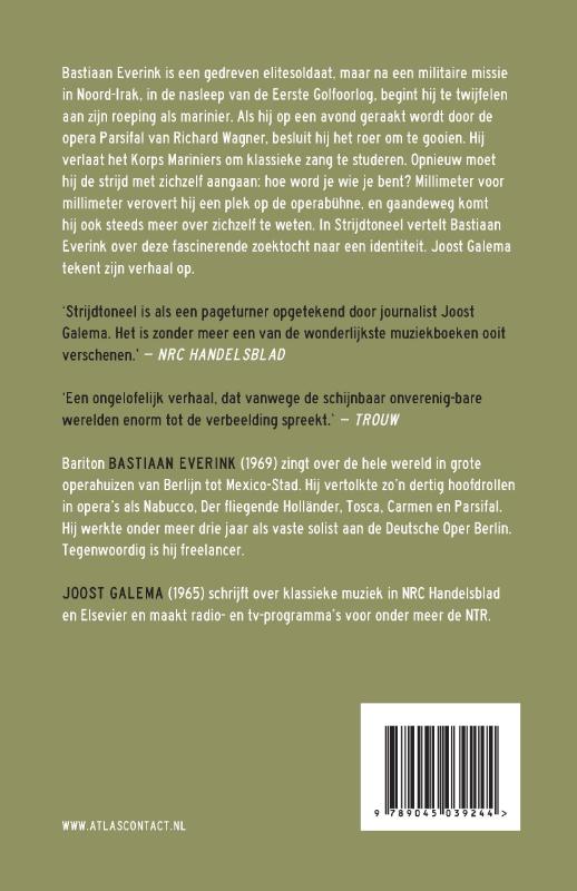 Achterkant van Strijdtoneel