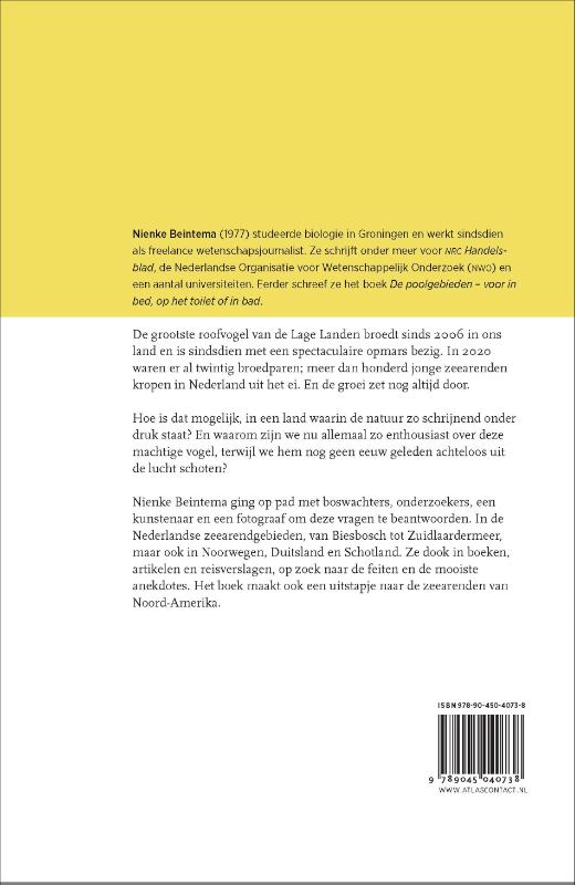 Achterkant van De zeearend