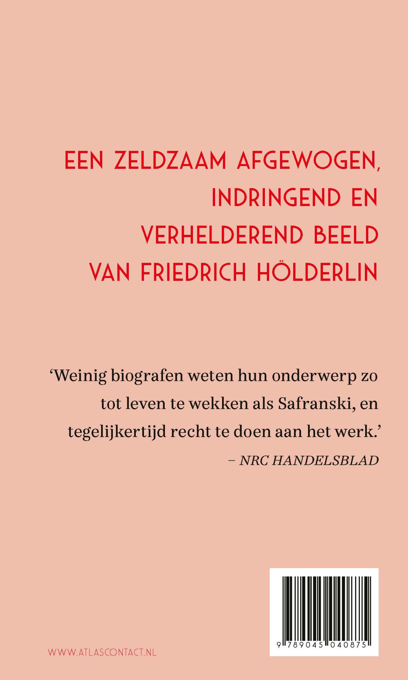 Achterkant van Hölderlin