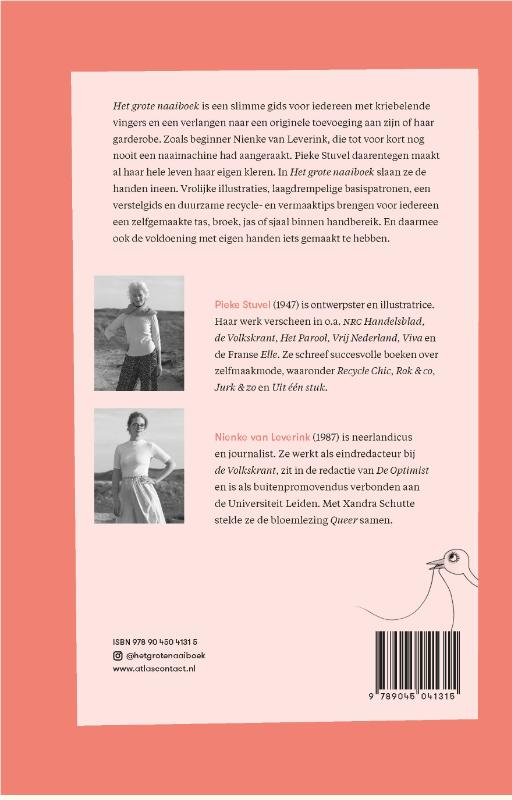 Achterkant van Het grote naaiboek