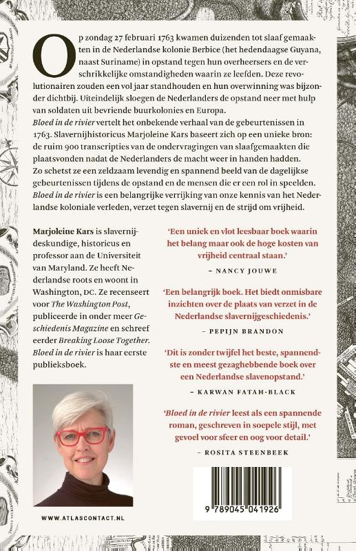 Achterkant van Bloed in de rivier