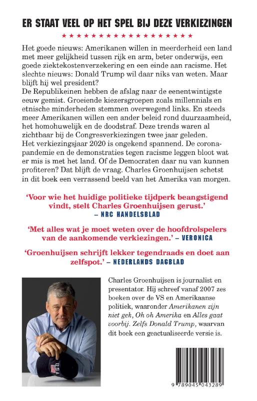 Achterkant van Amerika na Donald Trump