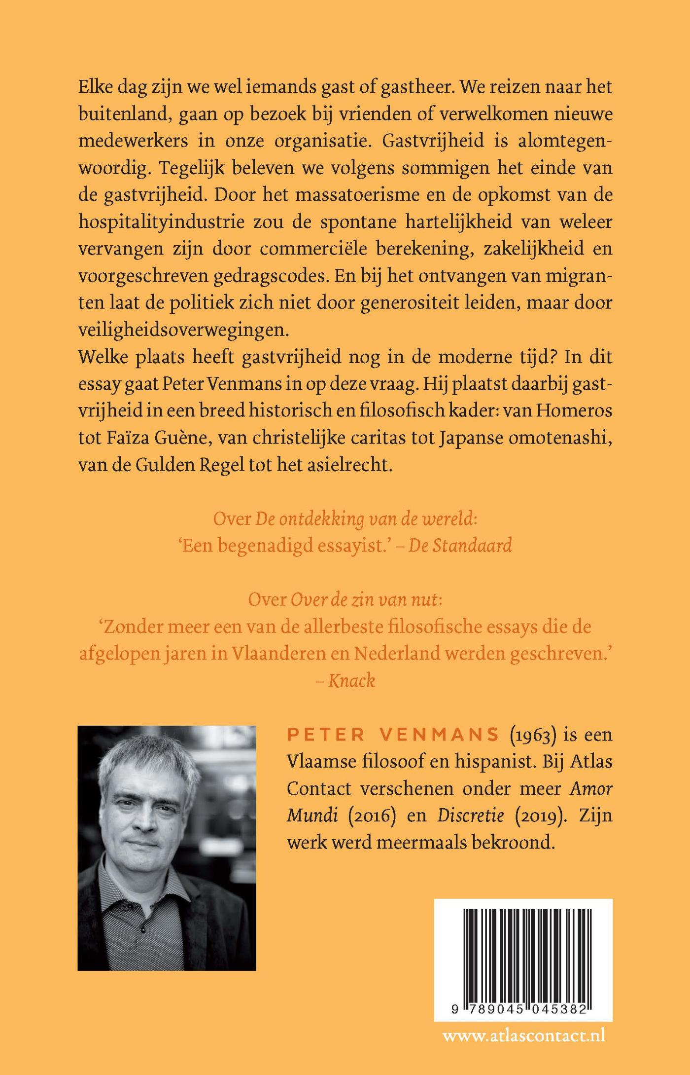 Achterkant van Gastvrijheid