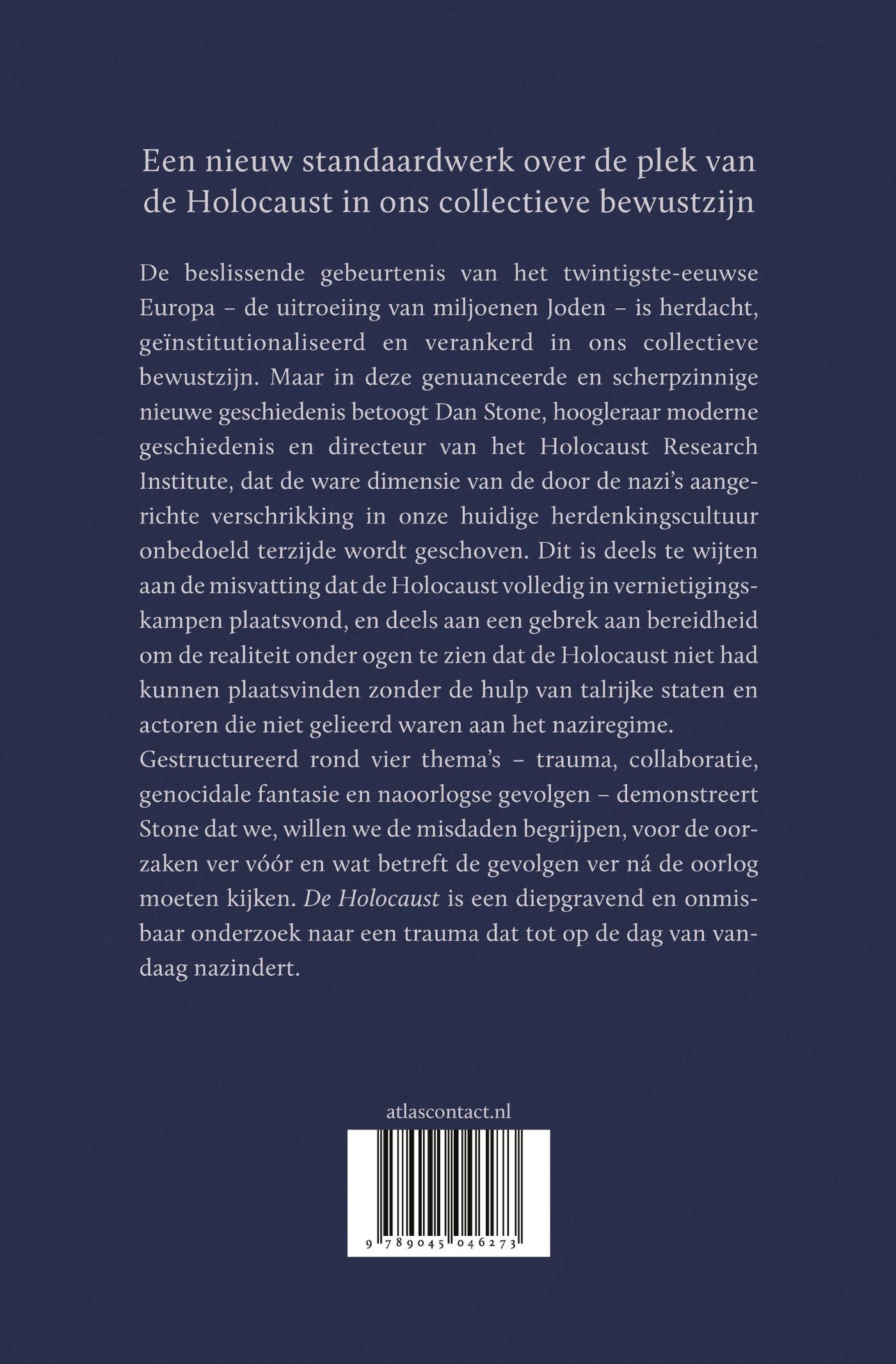 Achterkant van De Holocaust