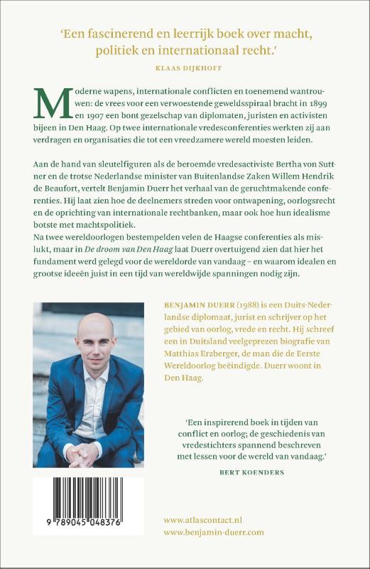 Achterkant van De droom van Den Haag