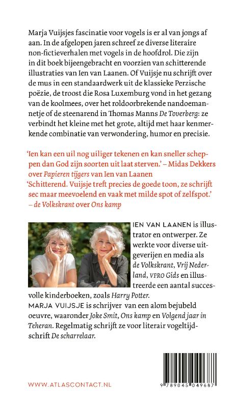 Achterkant van Een eend op zolder