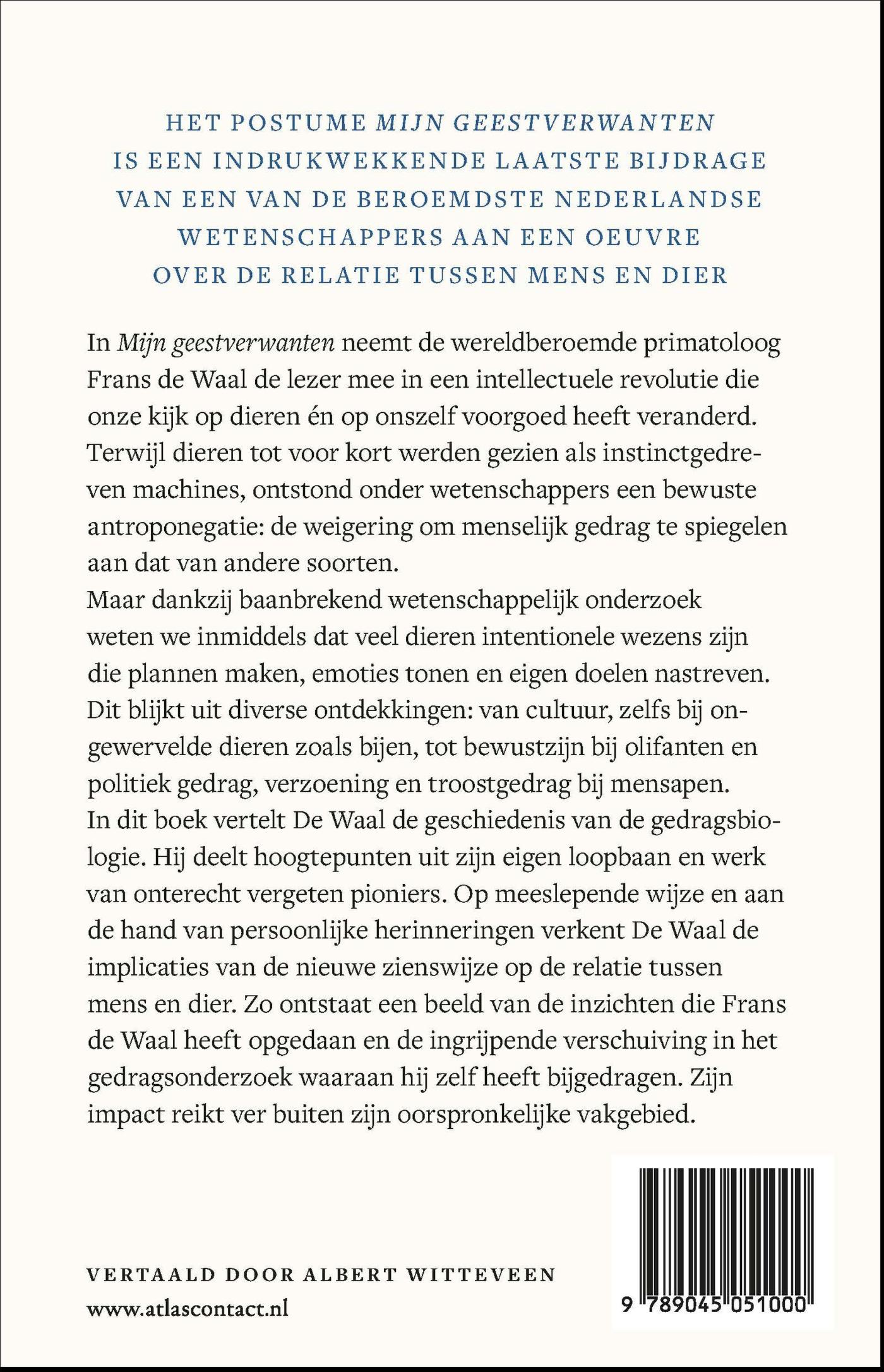 Achterkant van Mijn geestverwanten