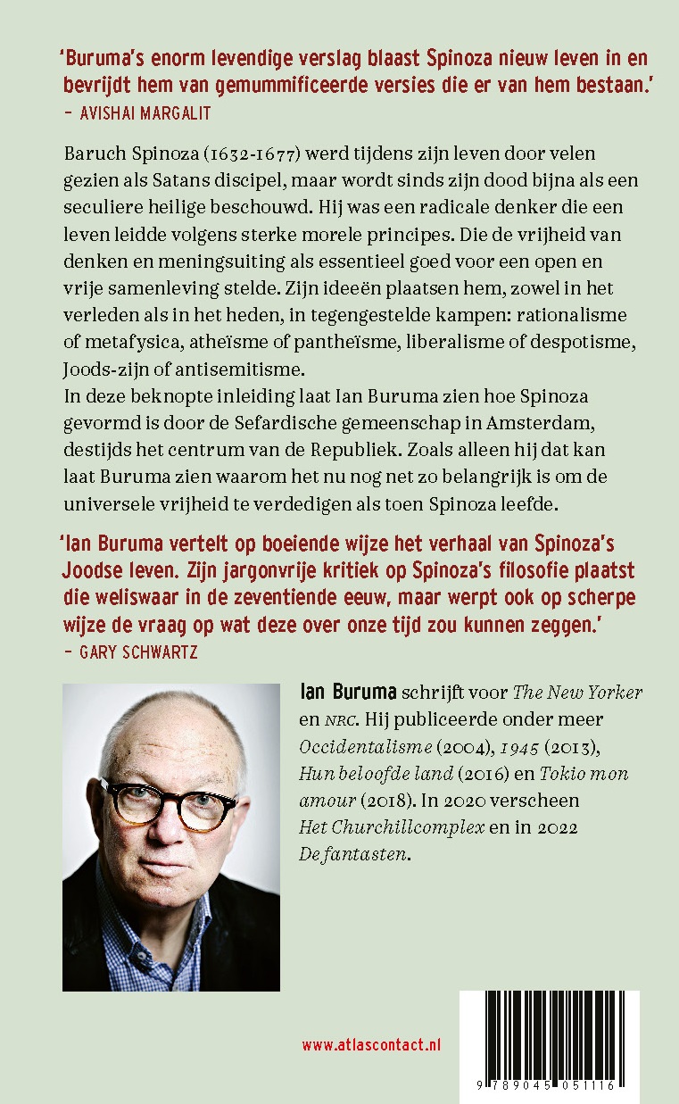 Achterkant van Spinoza