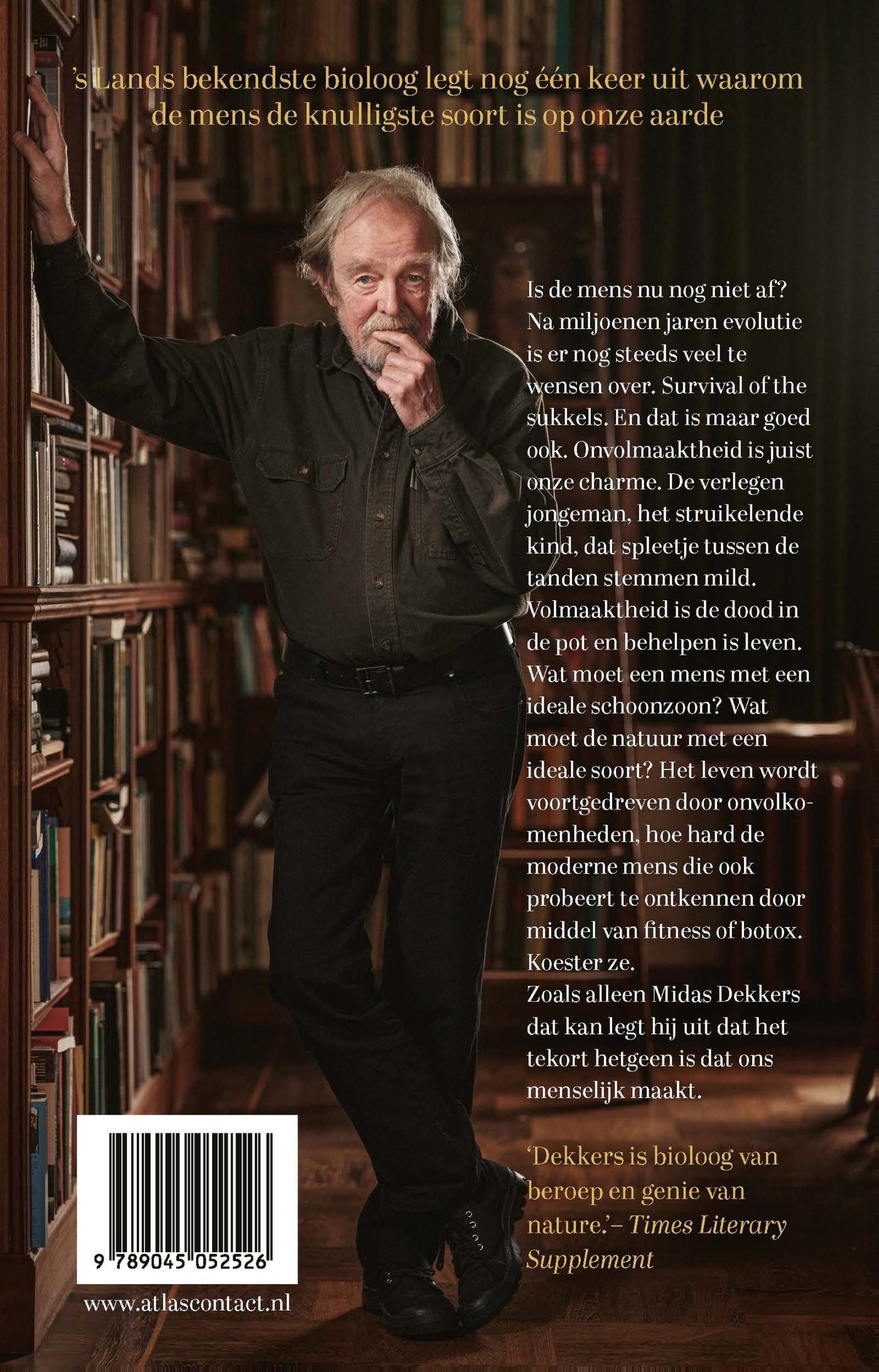 Achterkant van Het menselijk tekort