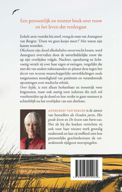 Achterkant van Over liefde,
