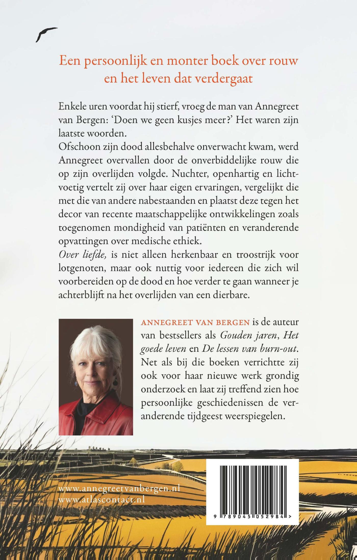 Achterkant van Over liefde,